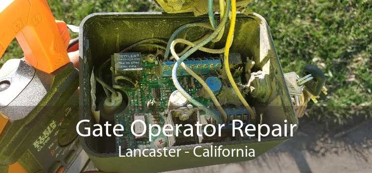 Gate Operator Repair Lancaster - California